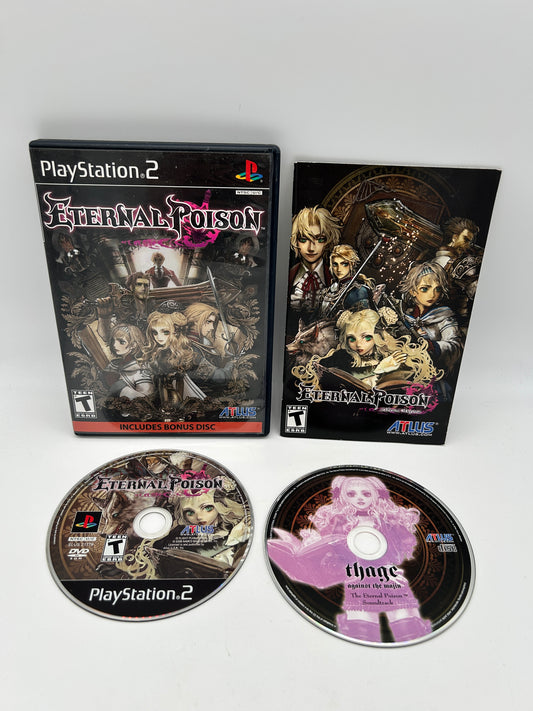 PiXEL-RETRO.COM : SONY PLAYSTATION 2 (PS2) COMPLET CIB BOX MANUAL GAME NTSC ETERNAL POISON
