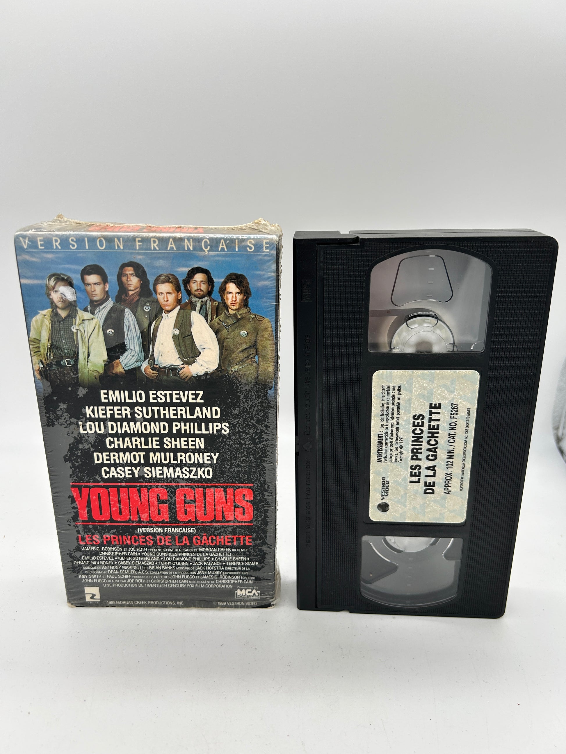 FiLM VHS FRANCAiS | LES PRiNCES DE LA GACHETTE [YOUNG GUNS]