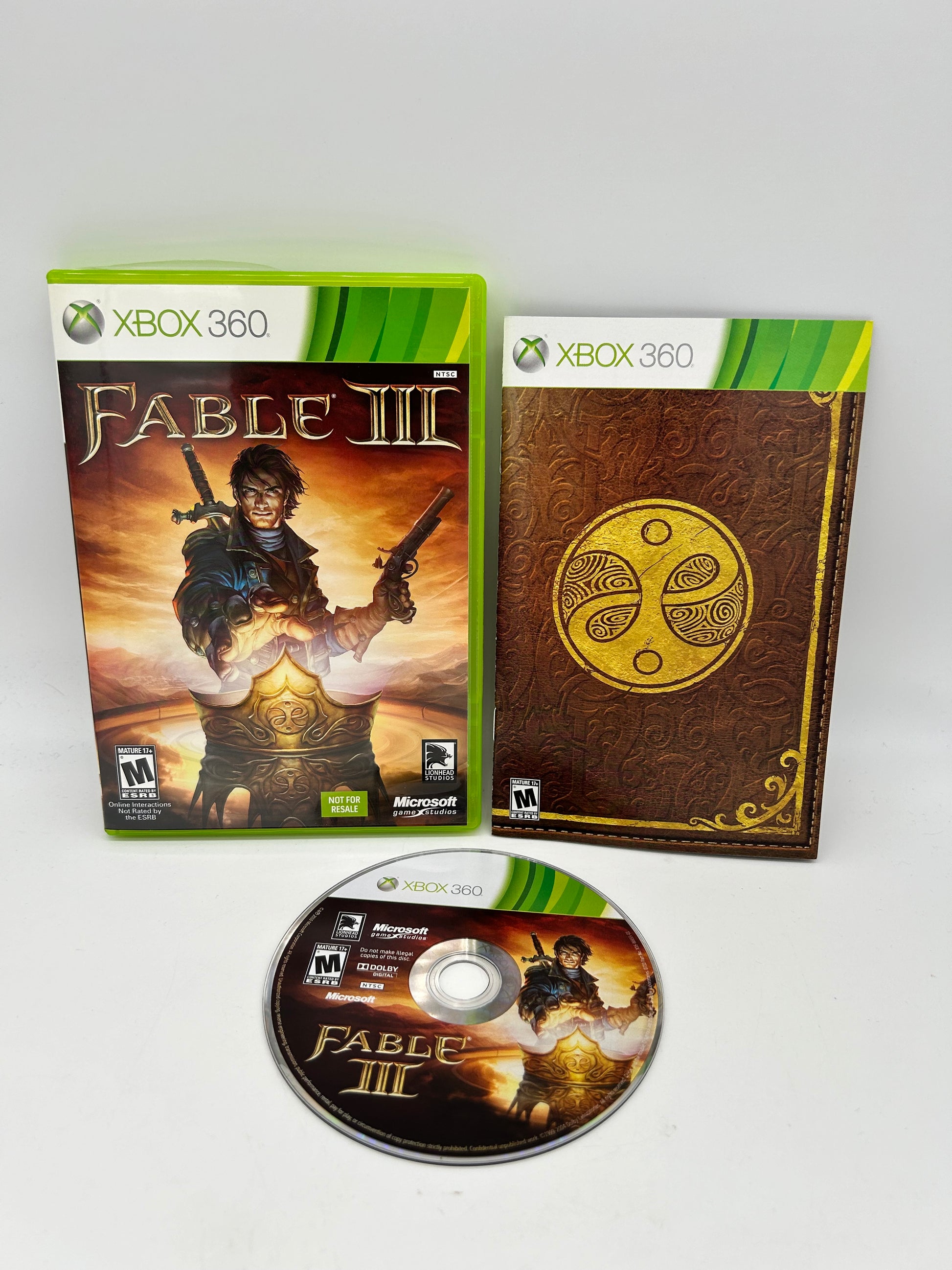 PiXEL-RETRO.COM : MICROSOFT XBOX 360 COMPLETE CIB BOX MANUAL GAME NTSC FABLE III