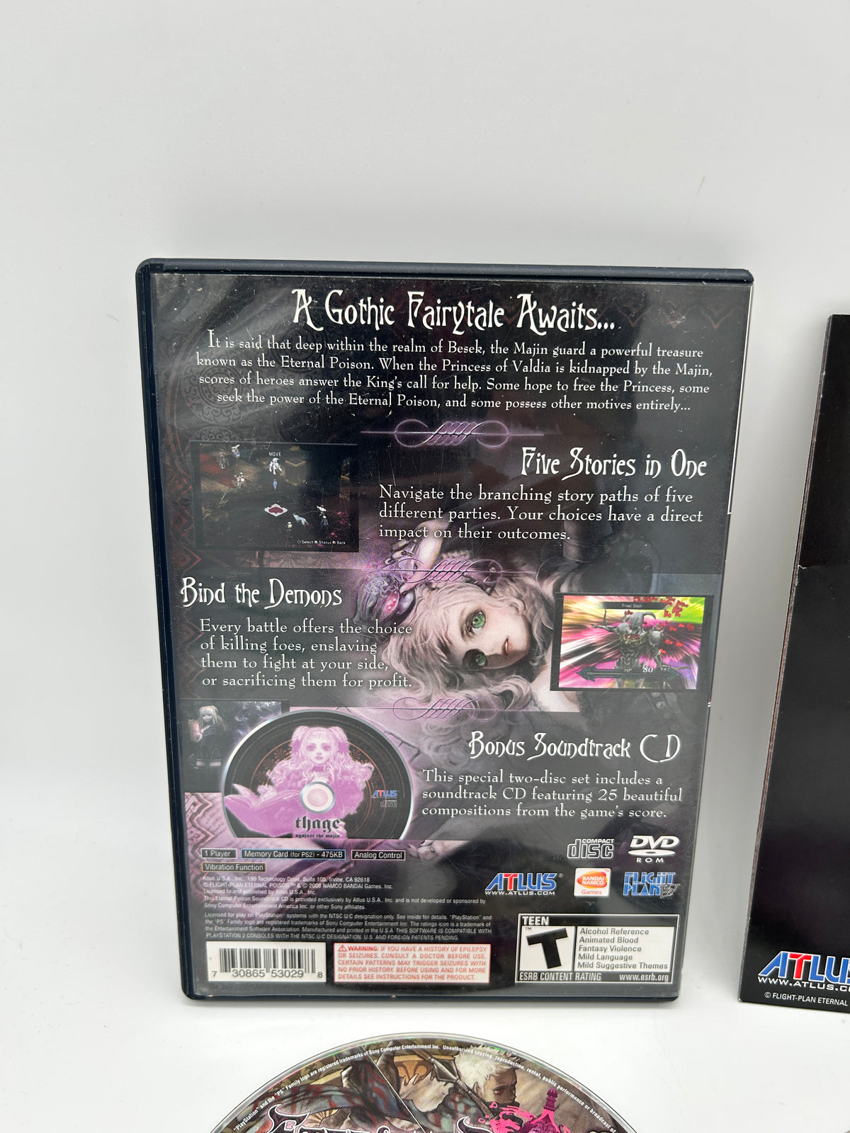 SONY PLAYSTATiON 2 [PS2] | ETERNAL POiSON