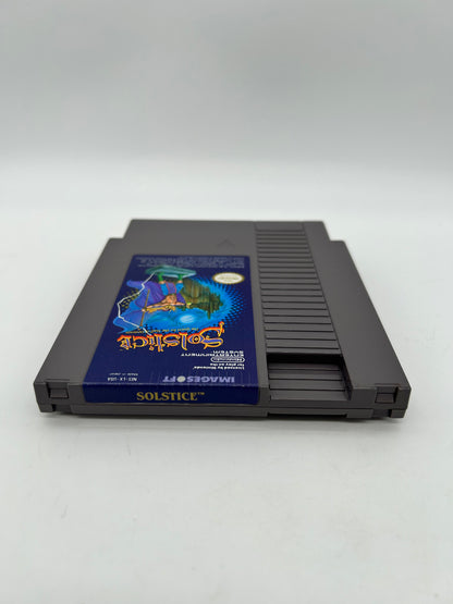 NiNTENDO [NES] ORiGiNAL | SOLSTiCE THE QUEST FOR THE STAFF OF DEMNOS