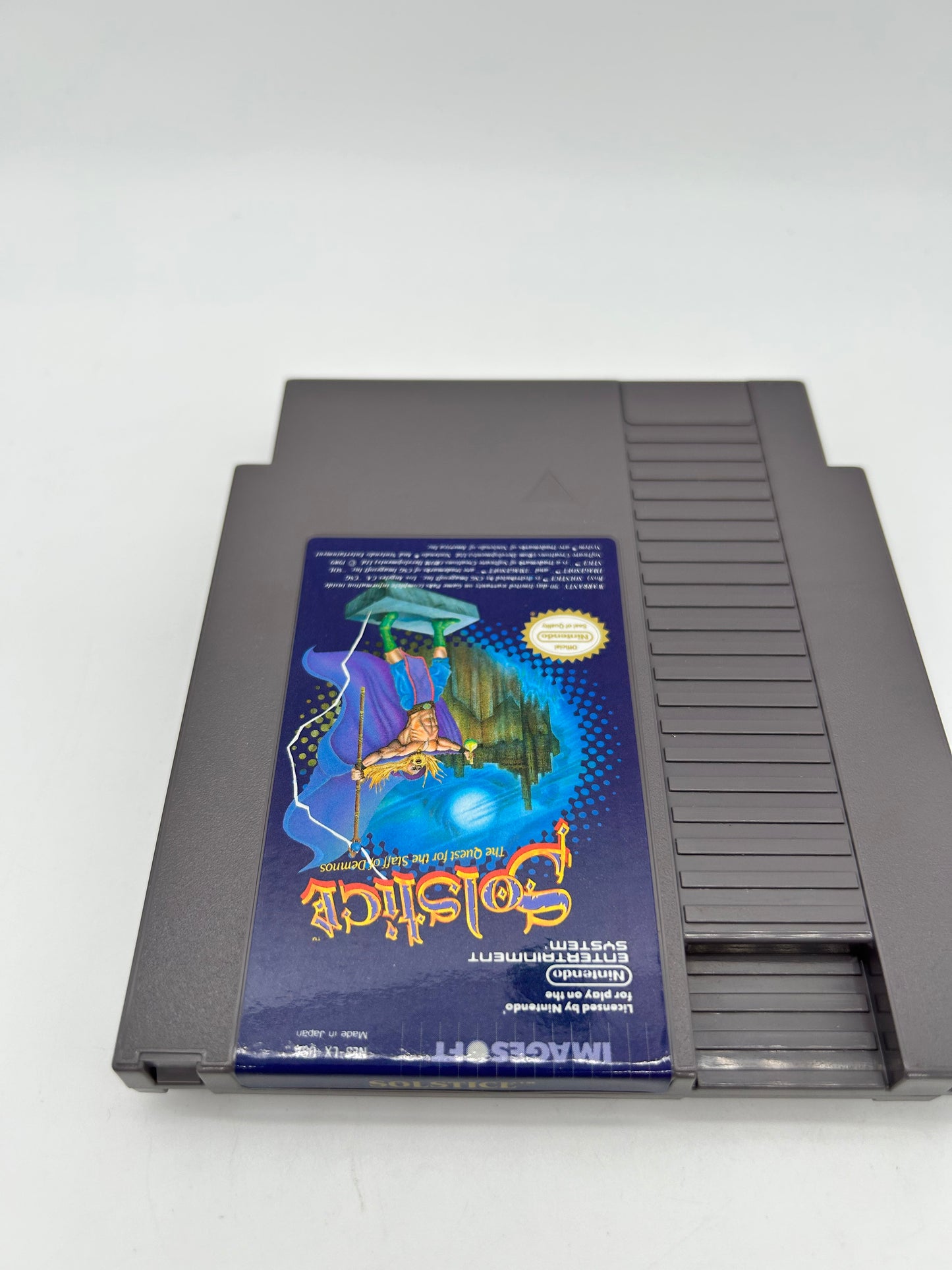 NiNTENDO [NES] ORiGiNAL | SOLSTiCE THE QUEST FOR THE STAFF OF DEMNOS