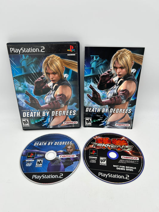 PiXEL-RETRO.COM : SONY PLAYSTATION 2 (PS2) COMPLET CIB BOX MANUAL GAME NTSC DEATH BY DEGREES