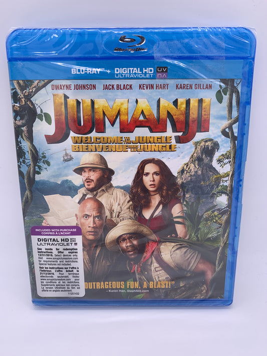 PiXEL-RETRO.COM : Movie Blu-Ray DVD JUMANJI WELCOME TO THE JUNGLE