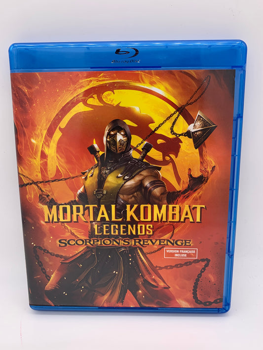 PiXEL-RETRO.COM : Movie Blu-Ray DVD MORTAL KOMBAT LEGENDS SCORPiONS REVENGE