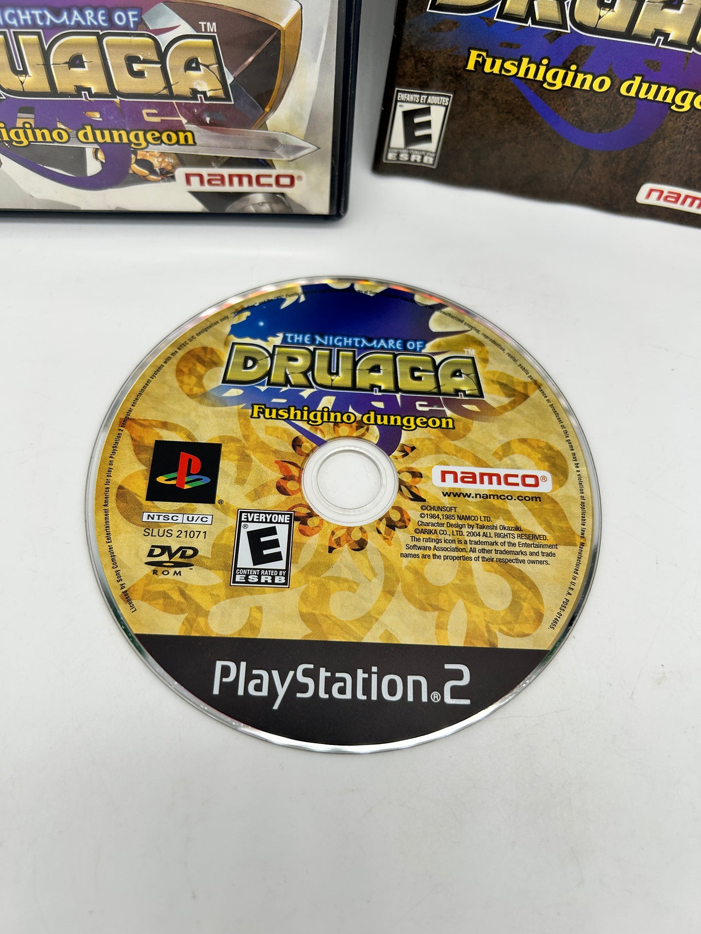 SONY PLAYSTATiON 2 [PS2] | THE NiGHTMARE OF DRUAGA FUSHiGiNO DUNGEON