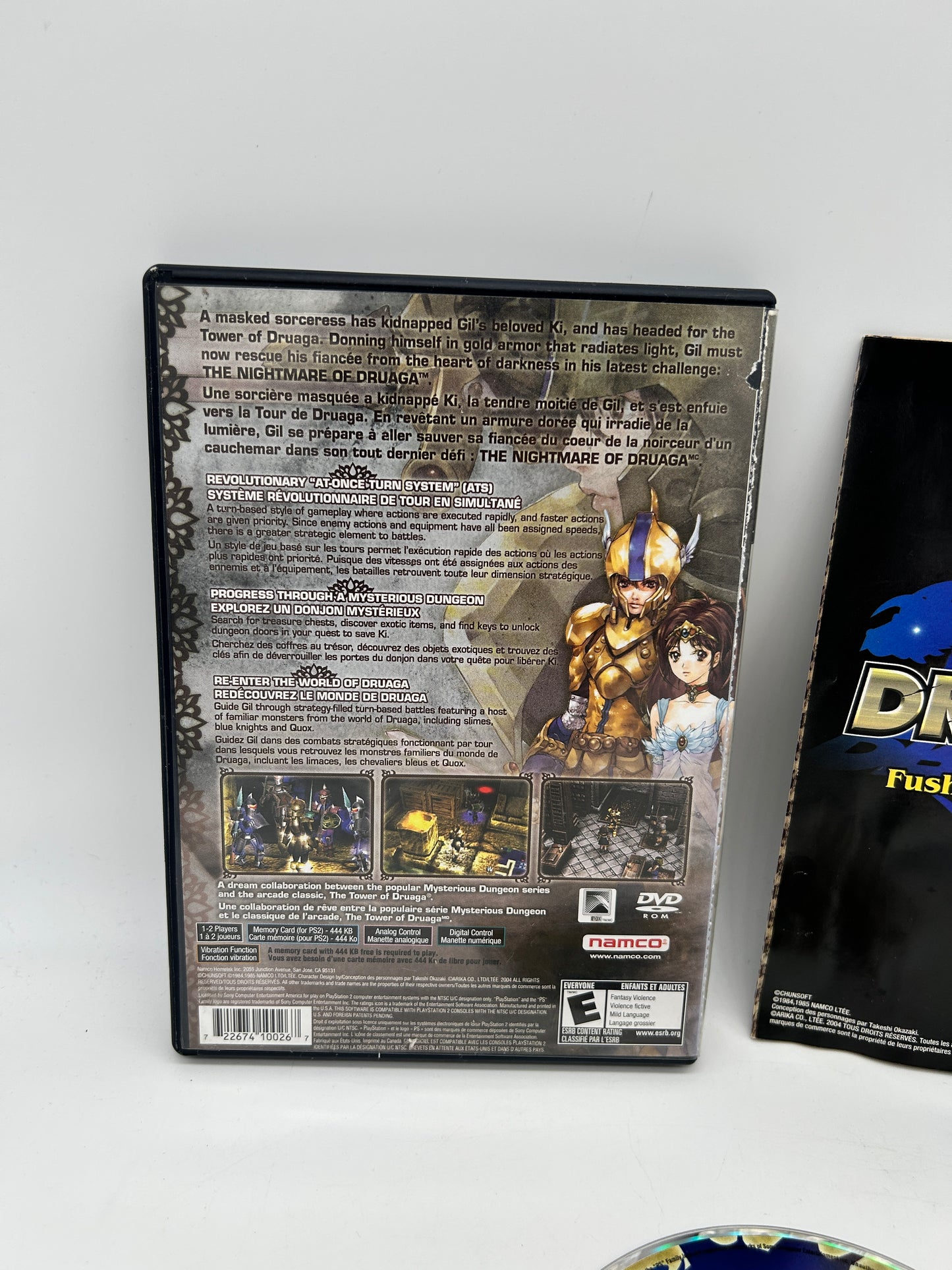 SONY PLAYSTATiON 2 [PS2] | THE NiGHTMARE OF DRUAGA FUSHiGiNO DUNGEON