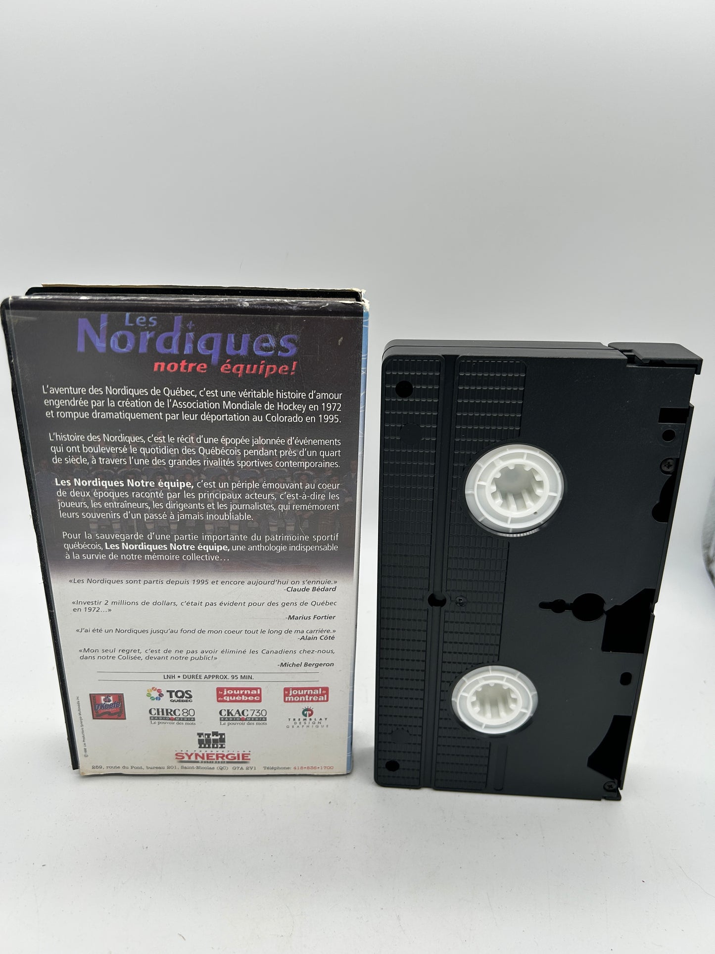 FRENCH VHS MOVIE | THE NORDICS OUR TEAM THE UNFORGETTABLE JOURNEY IN THE NHL 1979 / 1995