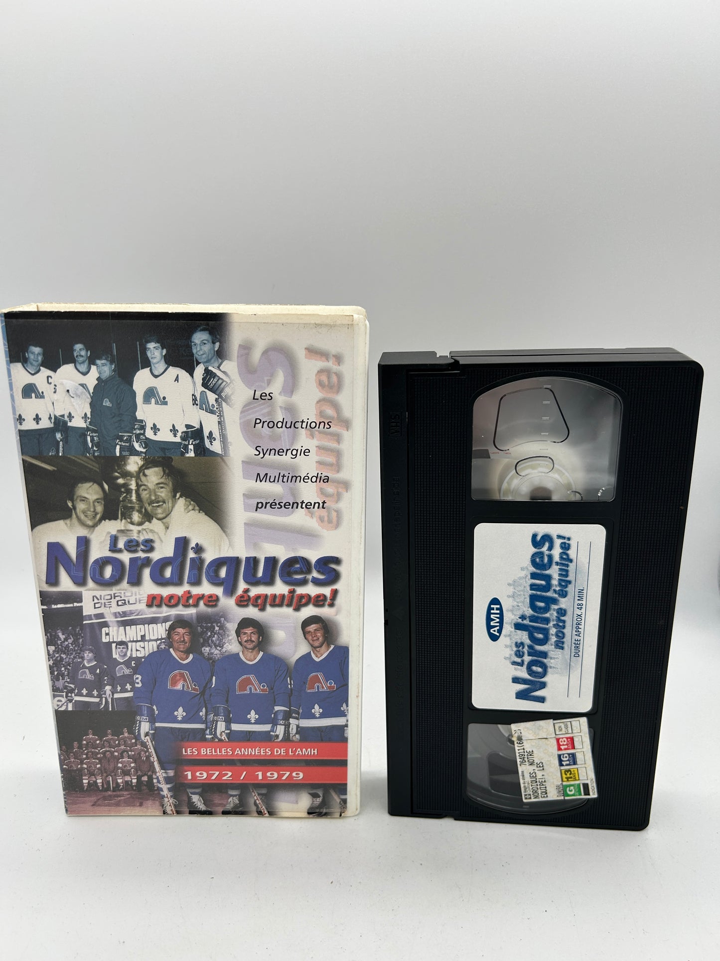 FiLM VHS FRANCAiS | LES NORDiQUES NOTRE EQUiPE LES BELLES ANNEES DE L'AMH 1972/1979
