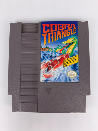 PiXEL-RETRO.COM : NINTENDO ENTERTAiNMENT SYSTEM (NES) COBRA TRIANGLE GAME NTSC