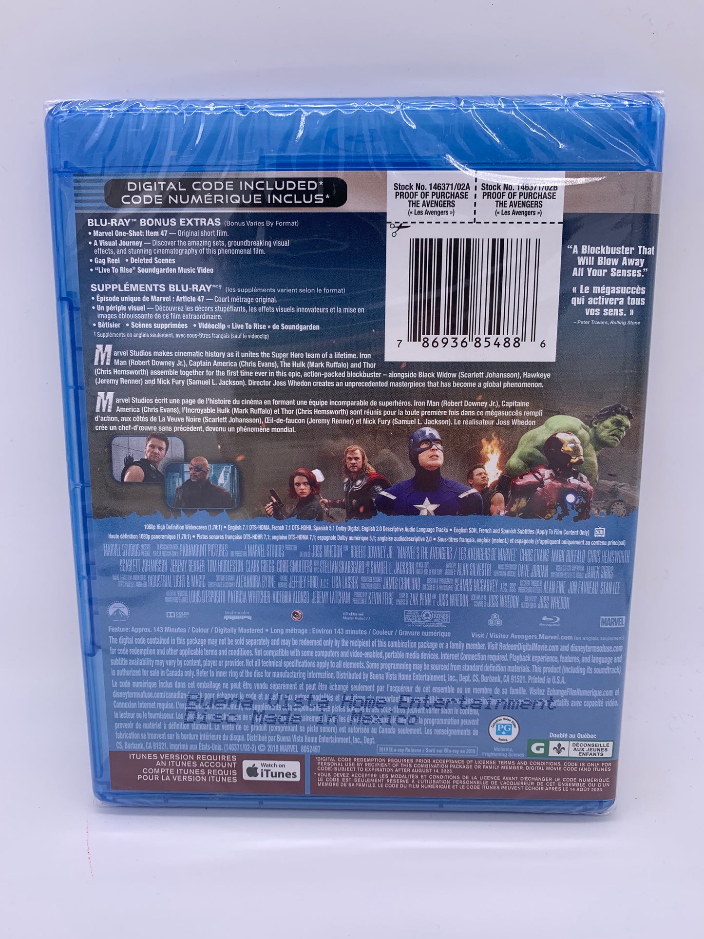 FiLM BLU-RAY | LES AVENGERS [THE]