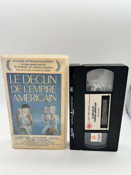 FiLM VHS FRANCAiS | LE DECLiN DE L'EMPiRE AMERiCAiN
