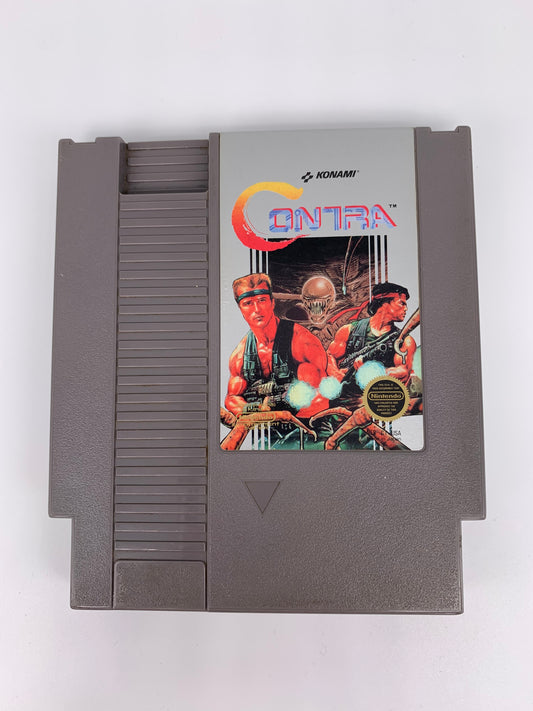 PiXEL-RETRO.COM : NINTENDO ENTERTAiNMENT SYSTEM (NES) CONTRA GAME NTSC