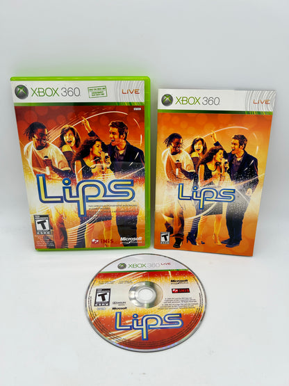 PiXEL-RETRO.COM : MICROSOFT XBOX 360 COMPLETE CIB BOX MANUAL GAME NTSC LIPS