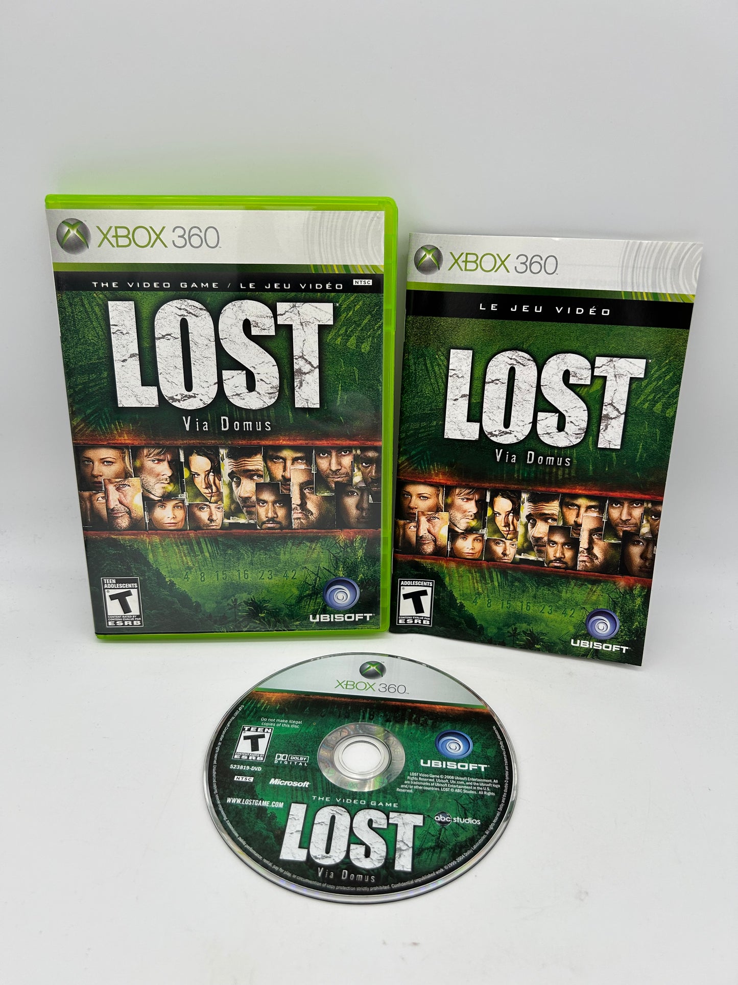 PiXEL-RETRO.COM : MICROSOFT XBOX 360 COMPLETE CIB BOX MANUAL GAME NTSC LOST VIA DOMUS