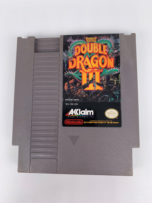 PiXEL-RETRO.COM : NINTENDO ENTERTAiNMENT SYSTEM (NES) GAME NTSC DOUBLE DRAGON III 3