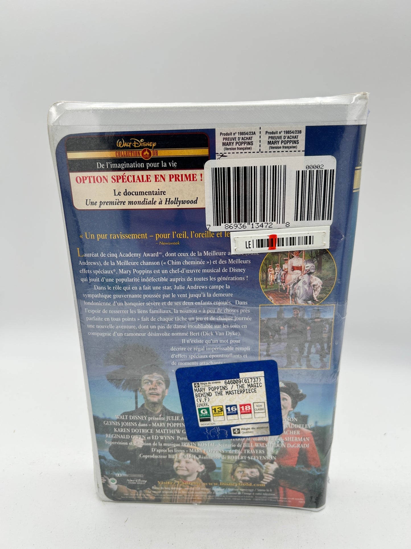 FiLM VHS FRANCAiS | MARY POPPiNS