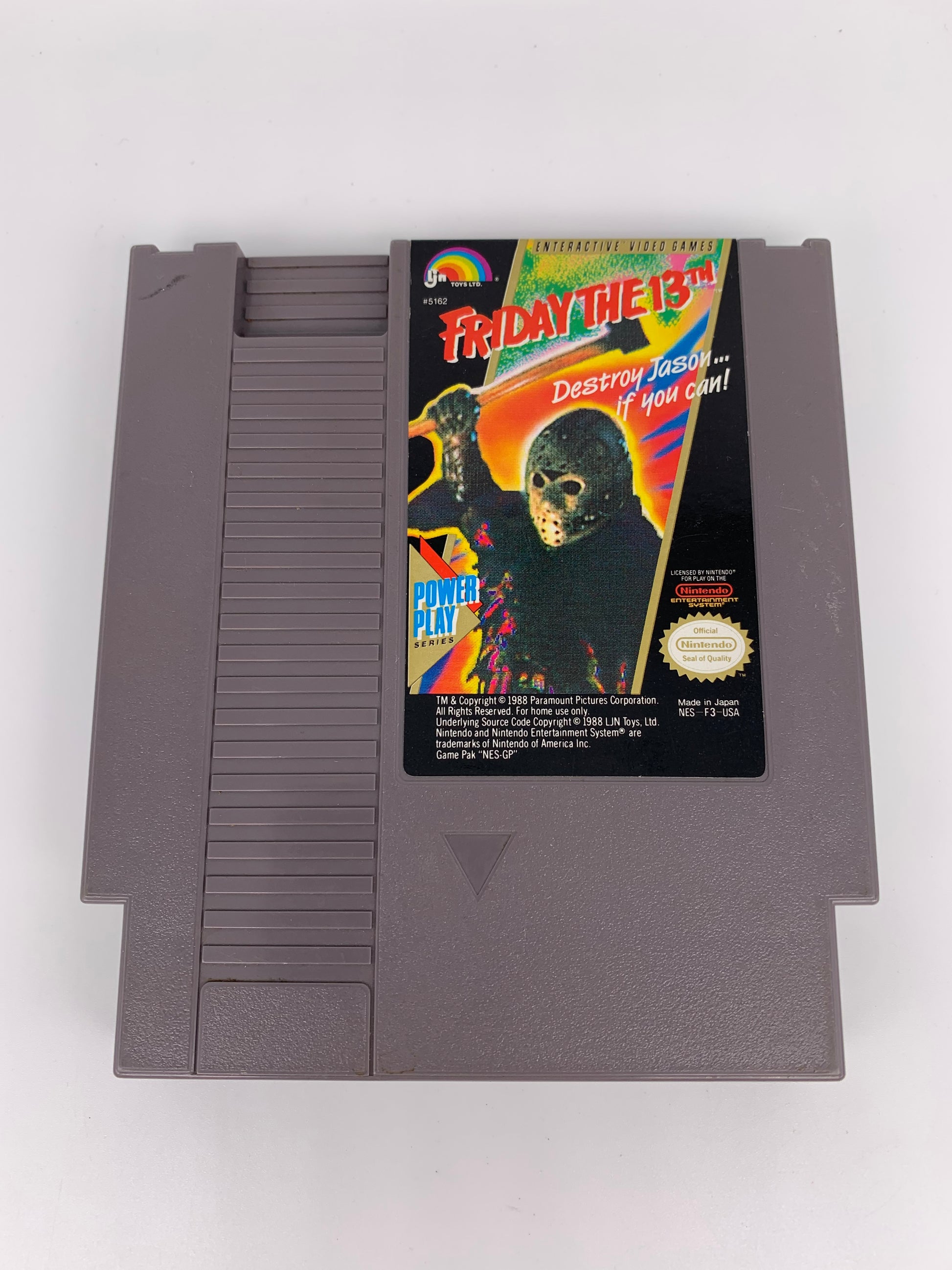 PiXEL-RETRO.COM : NINTENDO ENTERTAiNMENT SYSTEM (NES) FRIDAY THE 13TH GAME NTSC