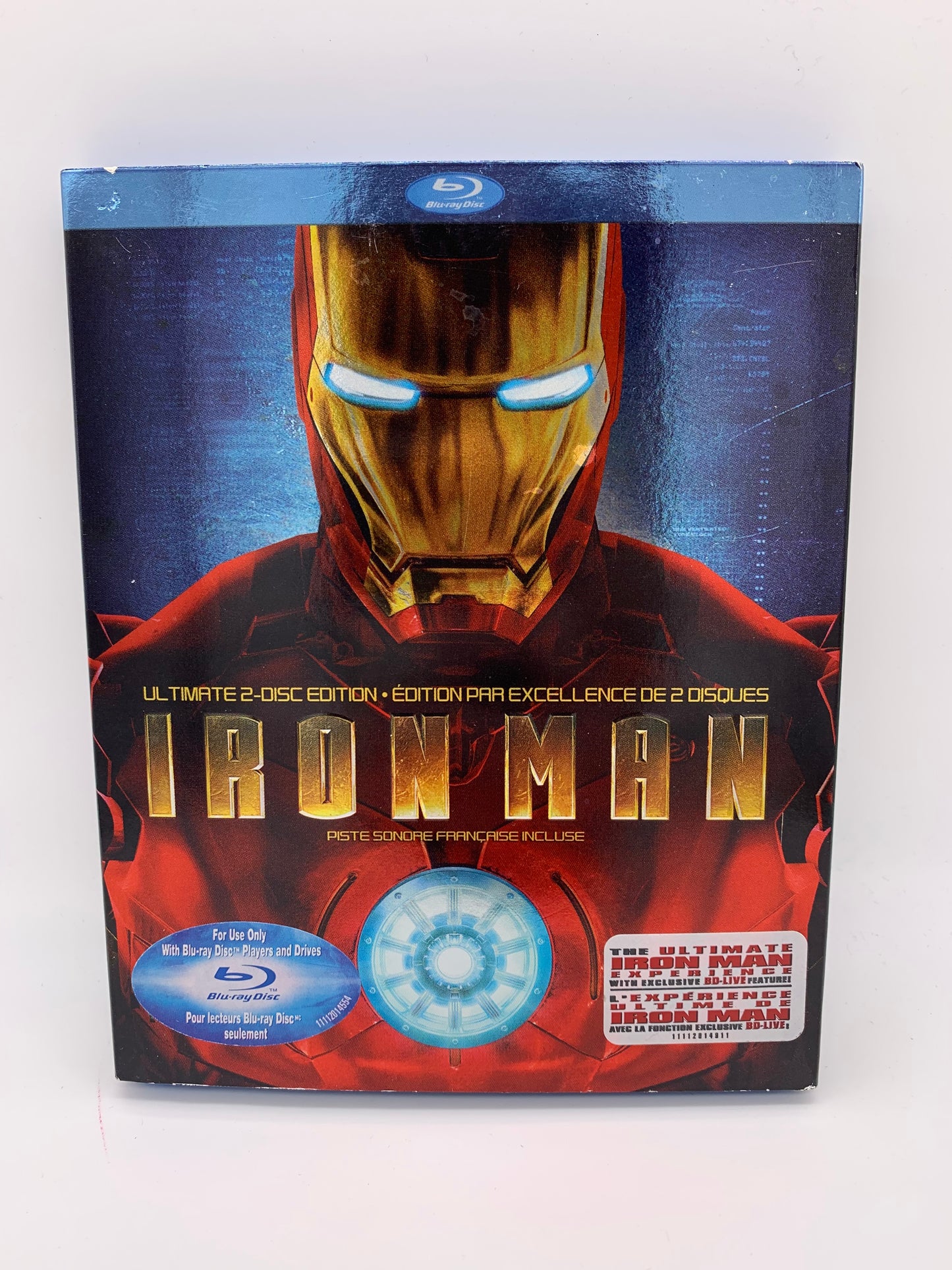 PiXEL-RETRO.COM : Movie Blu-Ray DVD IRON MAN 