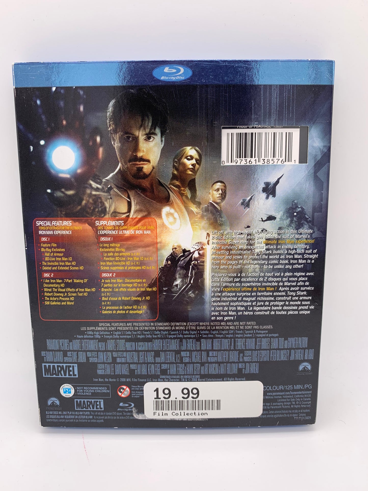 FiLM BLU-RAY | iRON MAN