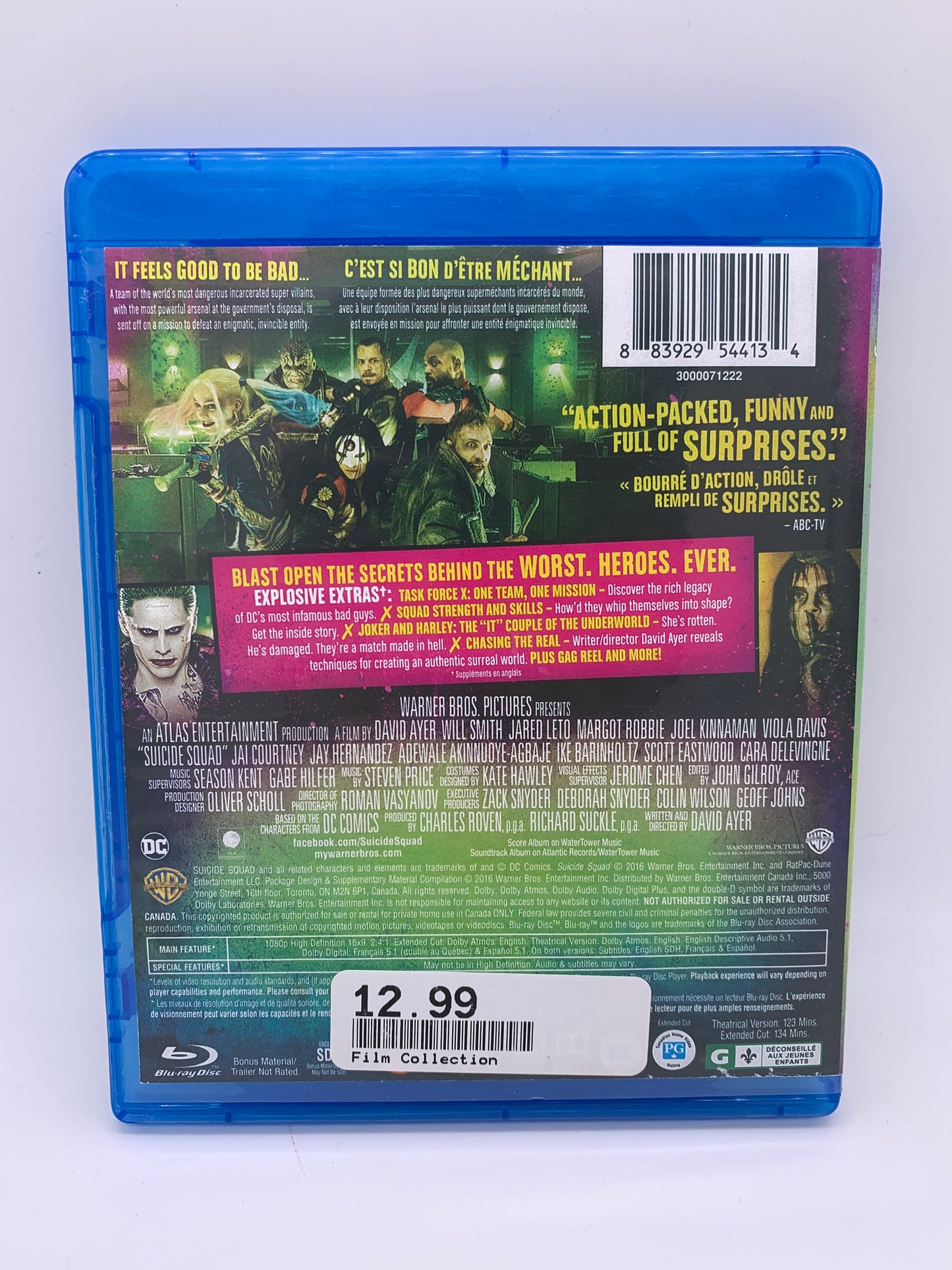 FiLM BLU-RAY | L'ESCADRON SUiCiDE [SUiCiDE SQUAD]