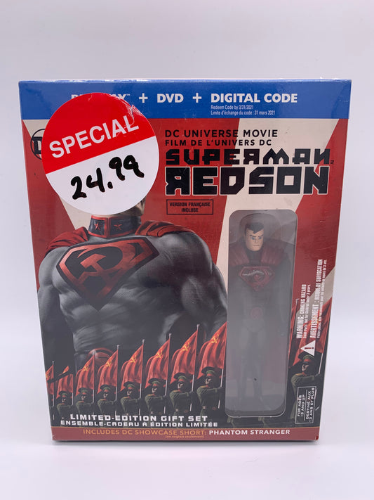 PiXEL-RETRO.COM : Movie Blu-Ray DVD SUPERMAN RED SON | LiMiTED EDiTiON GiFT SET