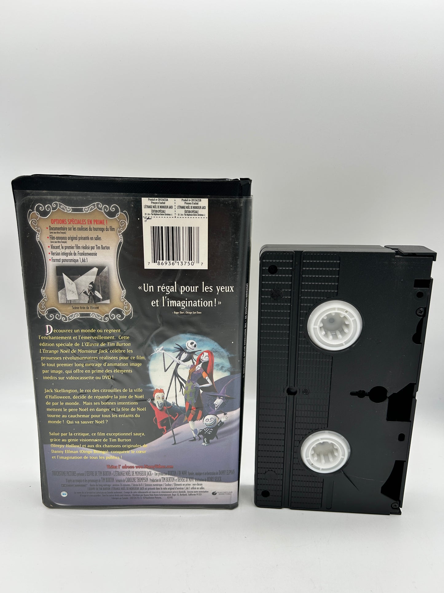 FiLM VHS FRANCAiS | L'ETRANGE NOEL DE MONSiEUR JACK [THE NiGHTMARE BEFORE CHRiSMAS]