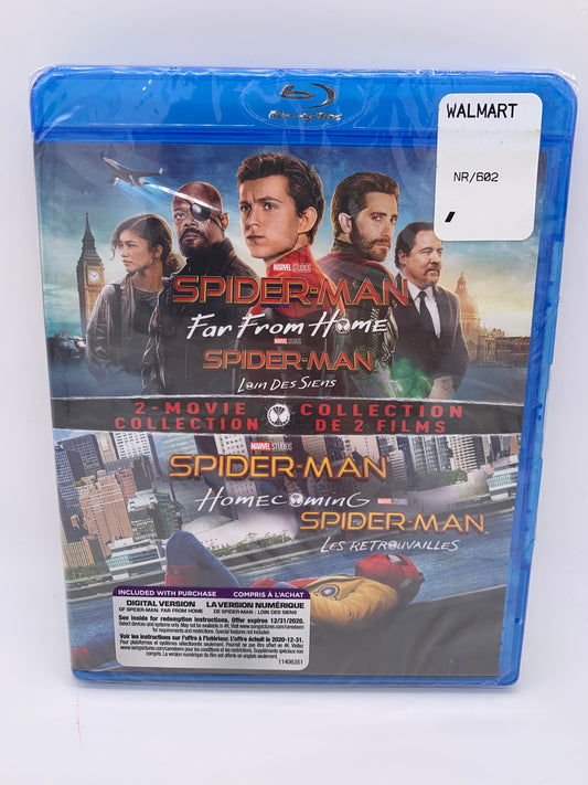 PiXEL-RETRO.COM : Movie Blu-Ray DVD SPiDER-MAN LOiN DES SiENS & LES RETROUVAiLLES [FAR FROM HOME & HOME COMiNG] | 2 FiLMS