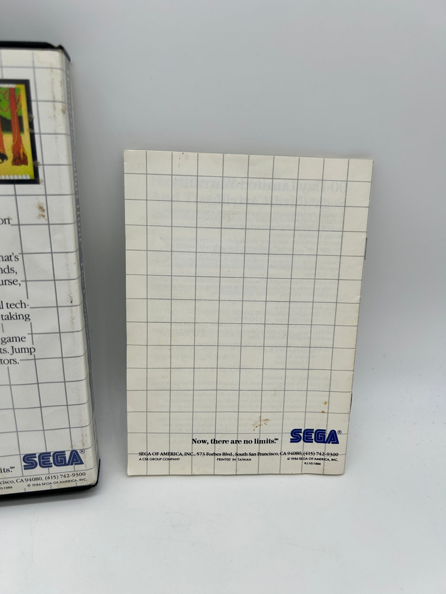 SEGA MASTER [SMS] | HANG-ON &amp; SAFARi HUNT