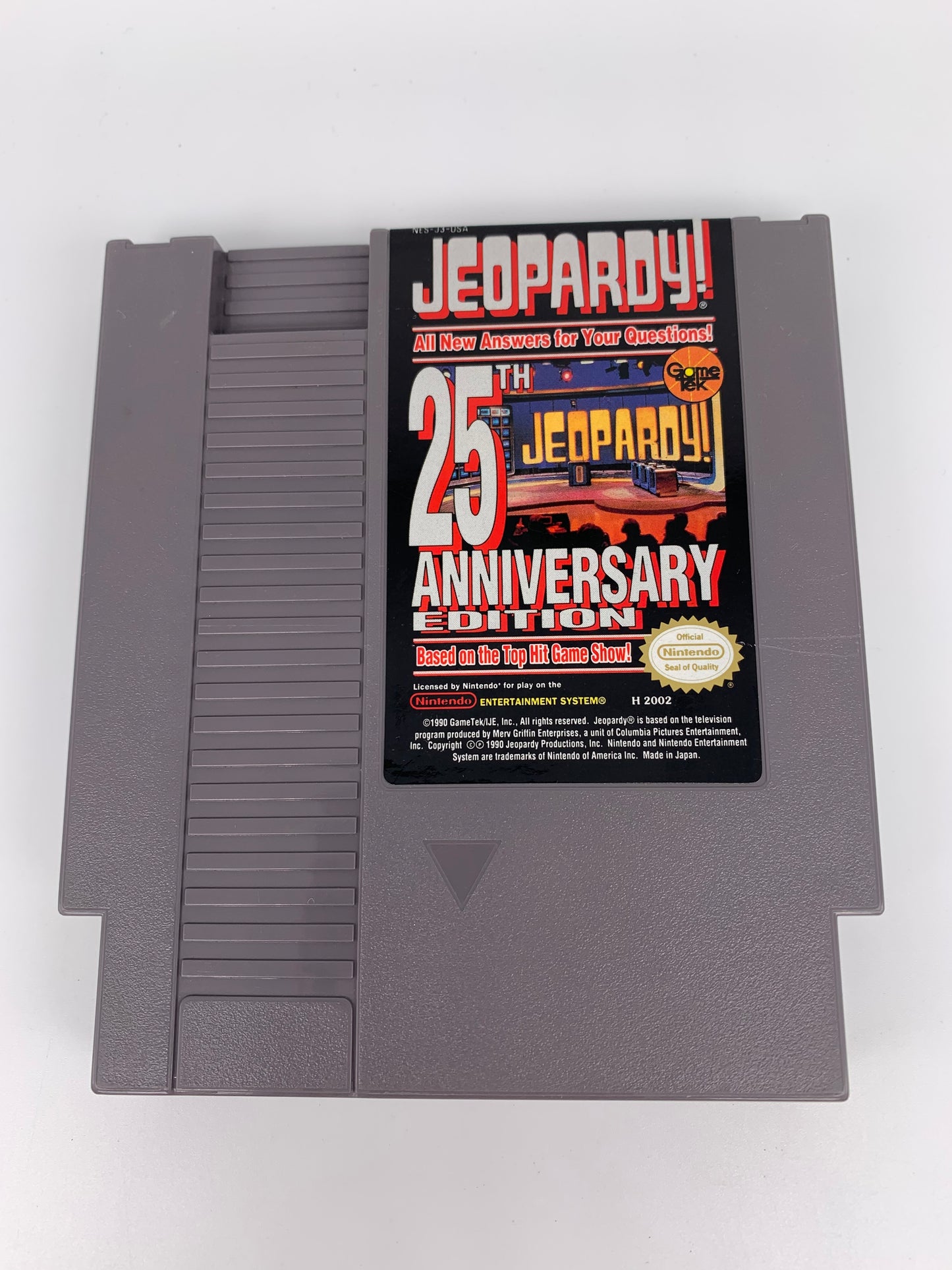 PiXEL-RETRO.COM : ORIGINAL NINTENDO NES COMPLET CIB BOX MANUAL GAME NTSC JEOPARDY 25TH ANNIVERSARY EDITION