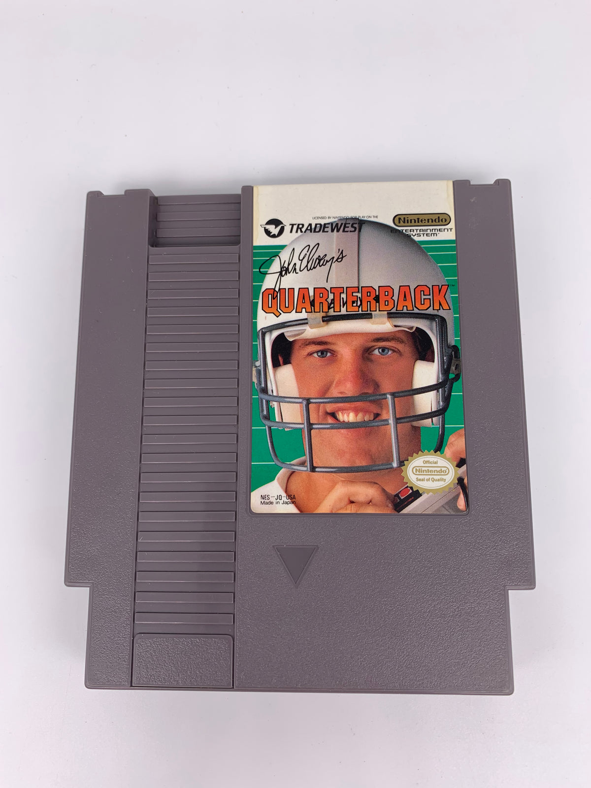PiXEL-RETRO.COM : ORIGINAL NINTENDO NES COMPLET CIB BOX MANUAL GAME NTSC JOHN ELWAYS QUATERBACK