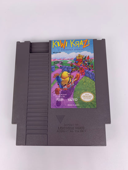 PiXEL-RETRO.COM : ORIGINAL NINTENDO NES COMPLET CIB BOX MANUAL GAME NTSC KIWI KRAZE A BIRD BRAINED ADVENTURE