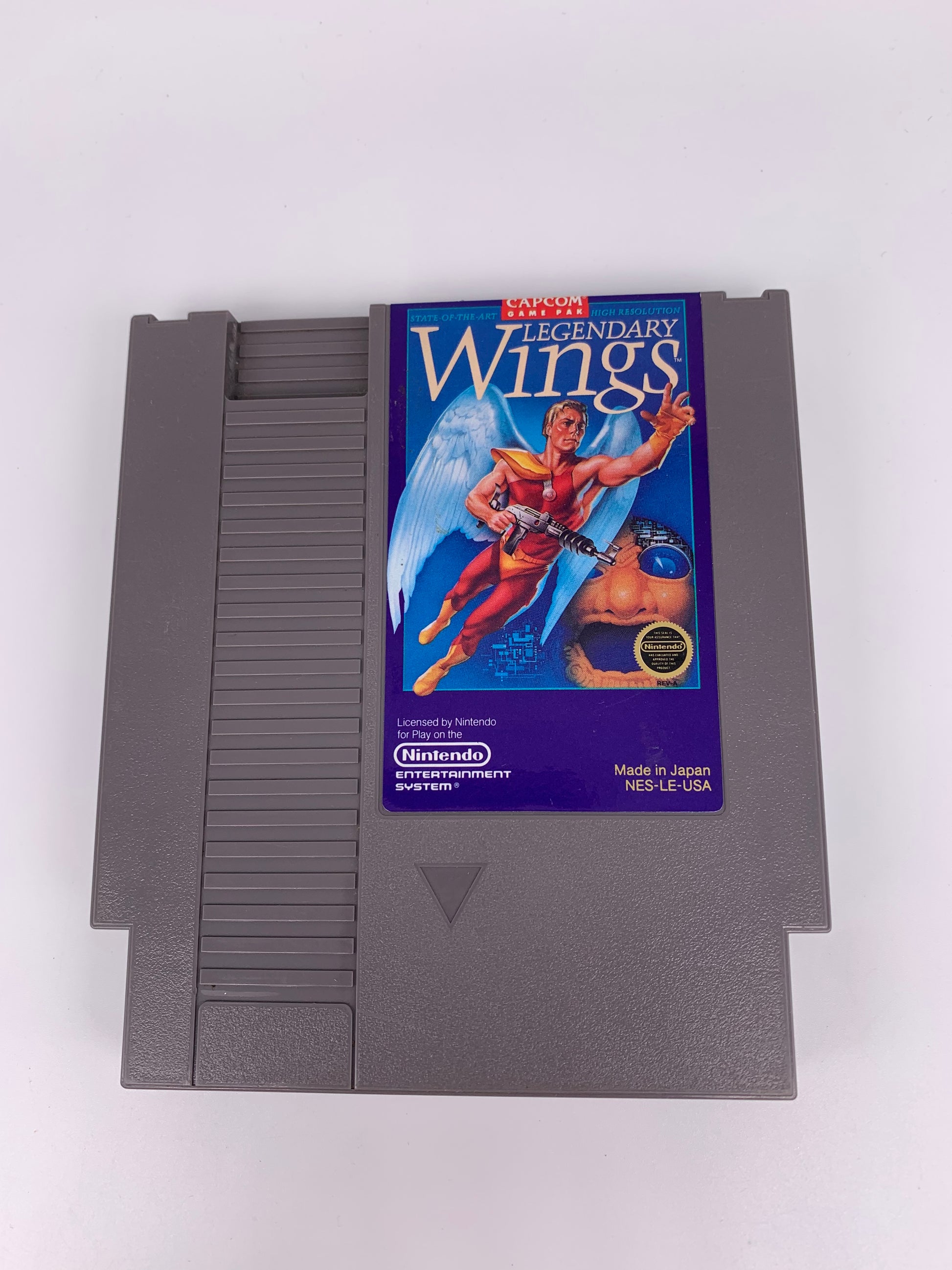 PiXEL-RETRO.COM : ORIGINAL NINTENDO NES COMPLET CIB BOX MANUAL GAME NTSC LEGENDARY WINGS