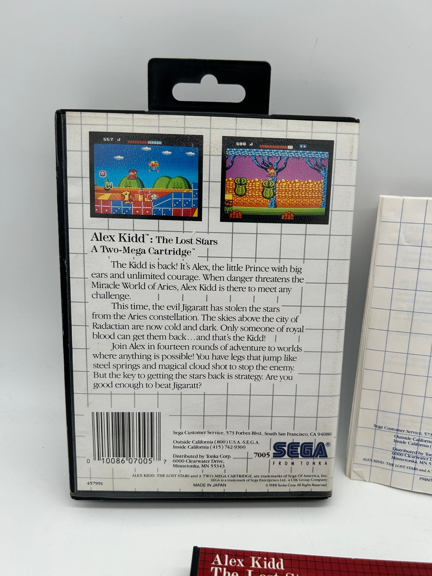 SEGA MASTER [SMS] | ALEX KiDD THE LOST STARS