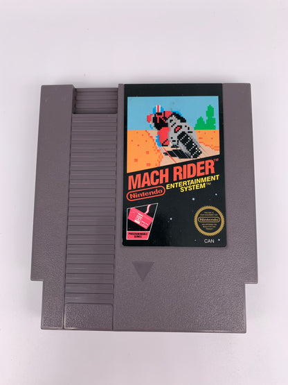 PiXEL-RETRO.COM : ORIGINAL NINTENDO NES COMPLET CIB BOX MANUAL GAME NTSC MACH RIDER 5 SCREWS