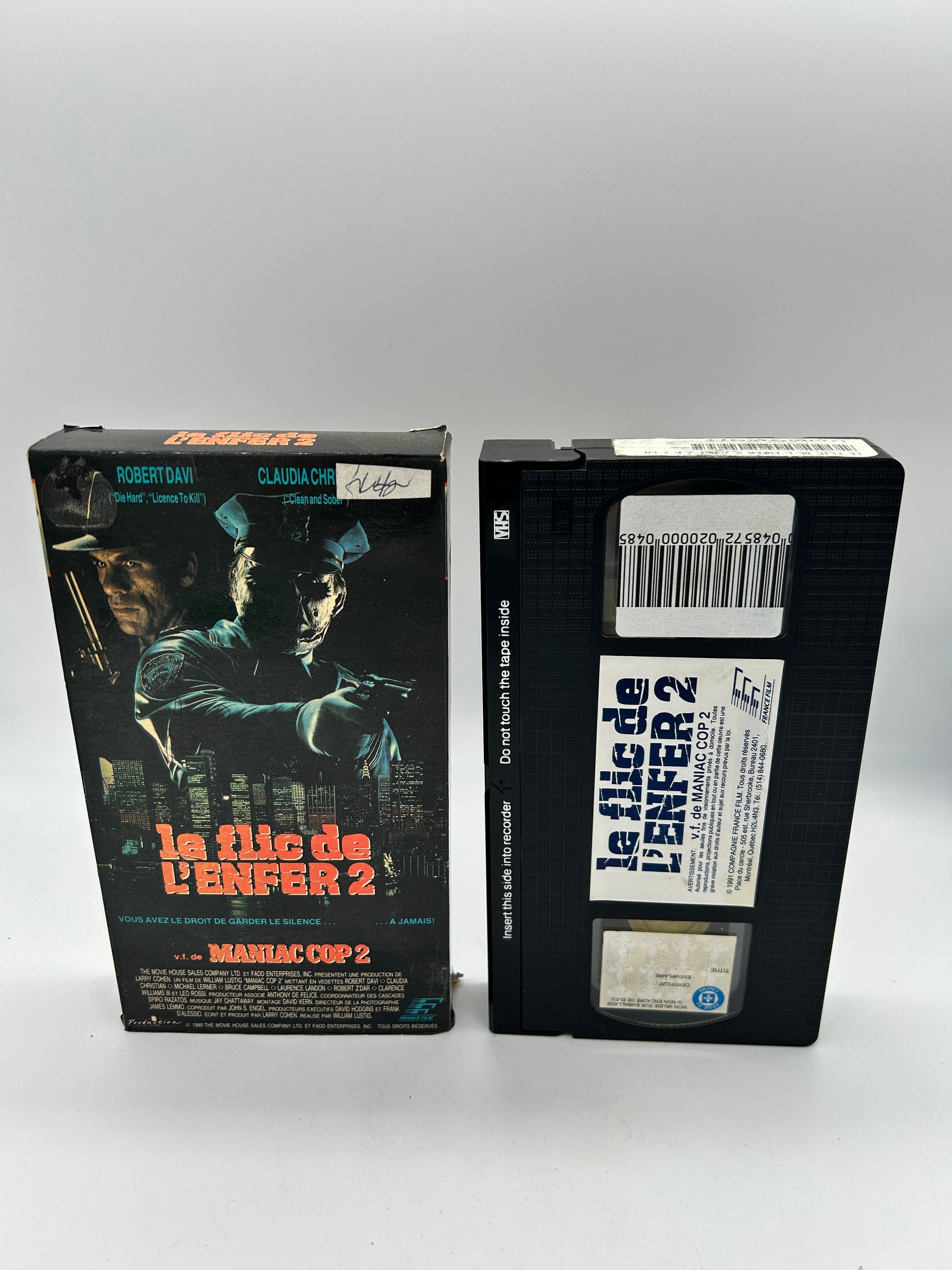 FiLM VHS FRANCAiS | LE FLiC DE L'ENFER 2 [MANiAC COP]