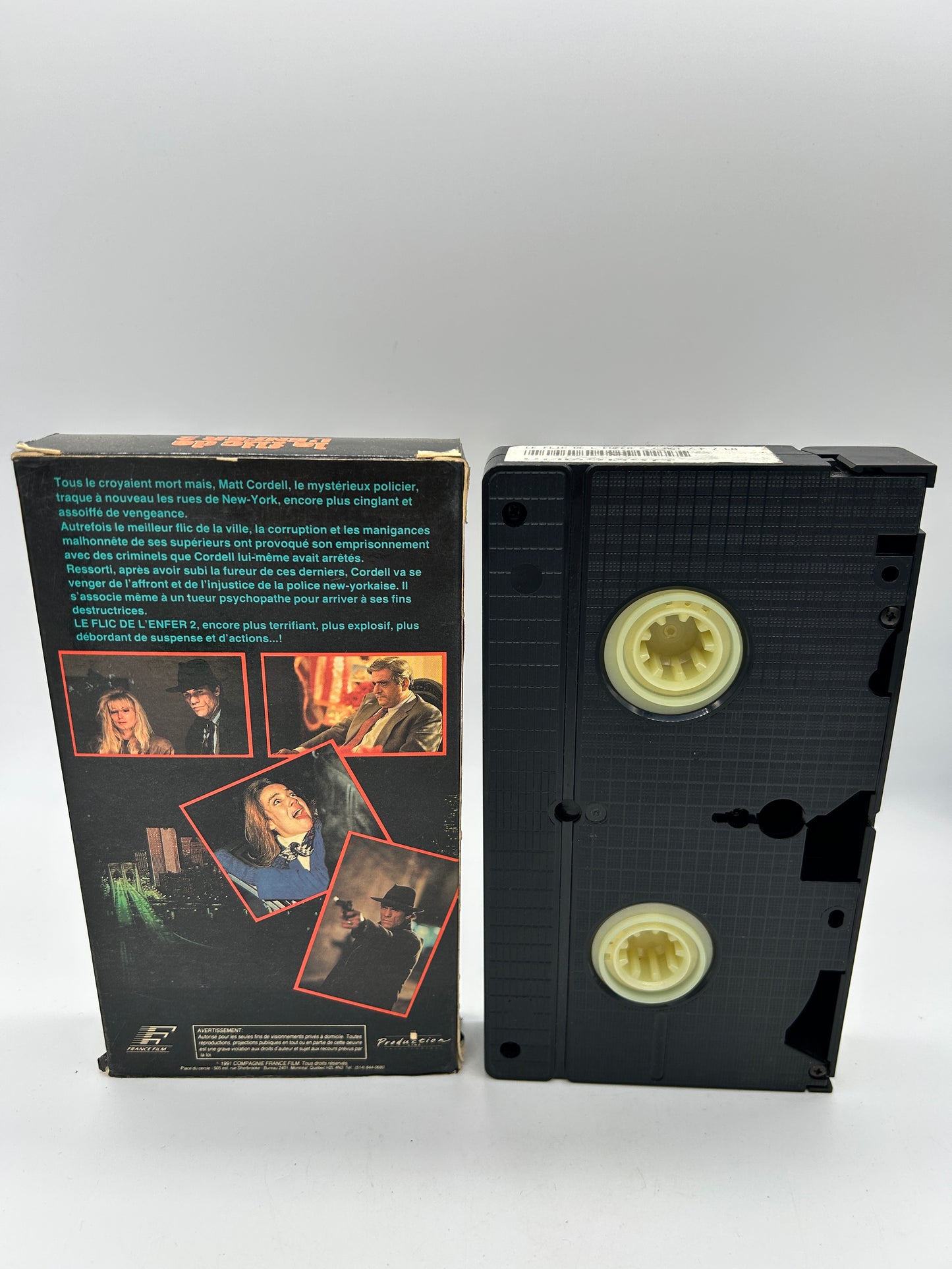 FiLM VHS FRANCAiS | LE FLiC DE L'ENFER 2 [MANiAC COP]
