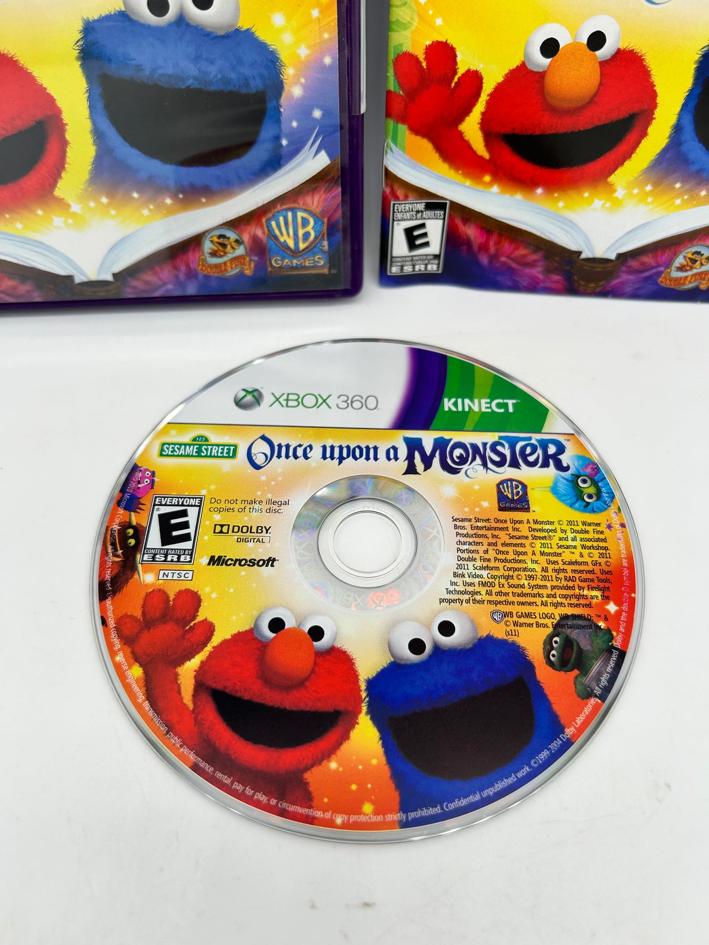 MiCROSOFT XBOX 360 | SESAME STREET ONCE UPON A MONSTER