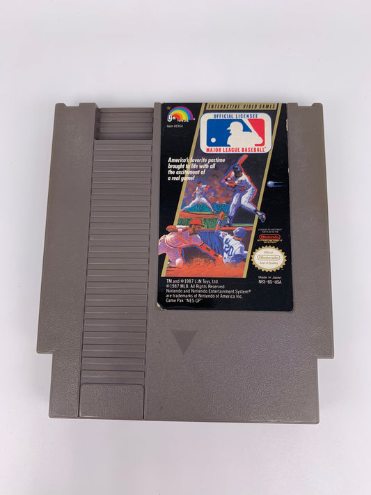 PiXEL-RETRO.COM : ORIGINAL NINTENDO NES COMPLET CIB BOX MANUAL GAME NTSC MAJOR LEAGUE BASEBALL