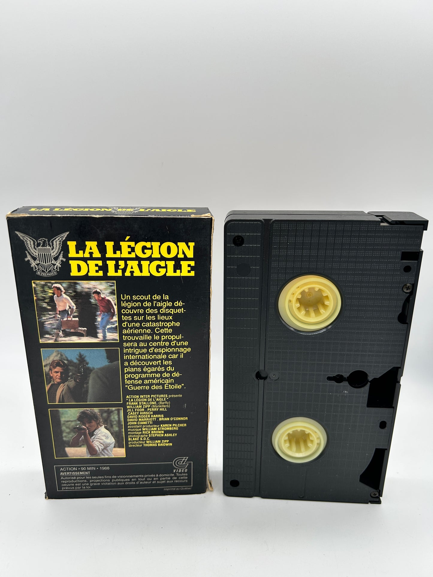 FiLM VHS FRANCAiS | LA LEGiON DE L'AiGLE