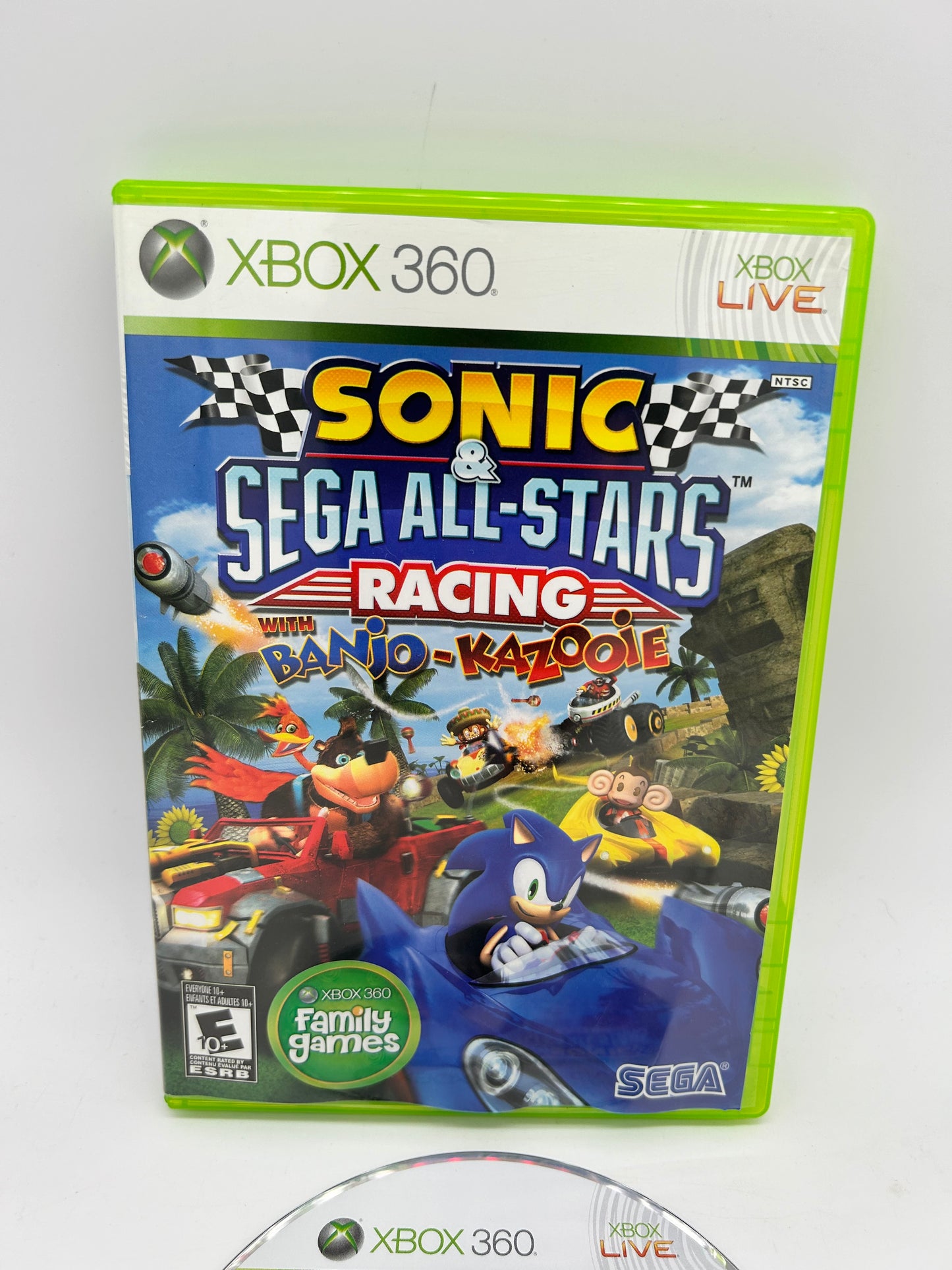 MiCROSOFT XBOX 360 | SONiC & SEGA ALL-STARS RACiNG WiTH BANJO-KAZOOiE