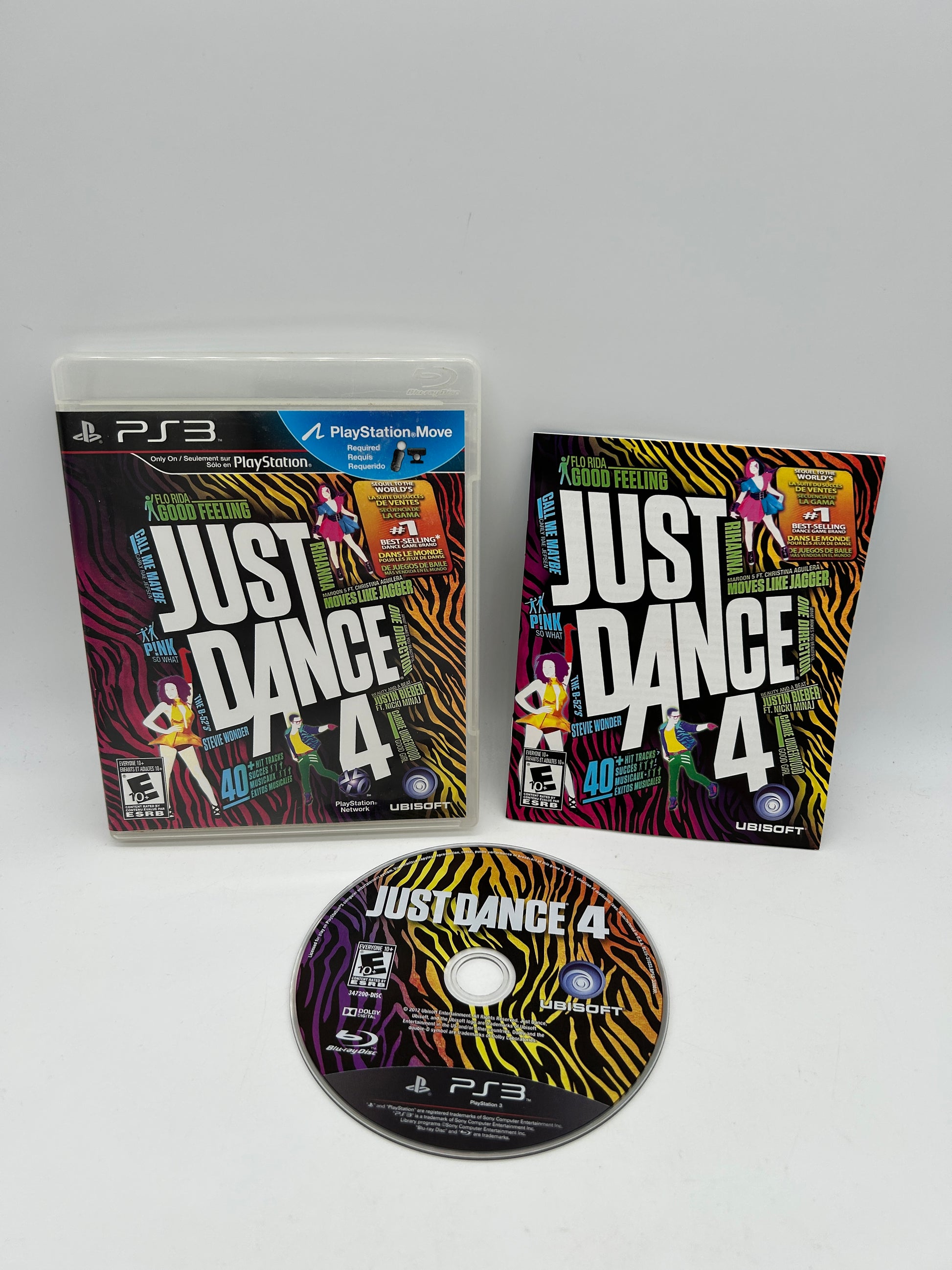 PiXEL-RETRO.COM : SONY PLAYSTATION 3 (PS3) COMPLET CIB BOX MANUAL GAME NTSC JUST DANCE 4