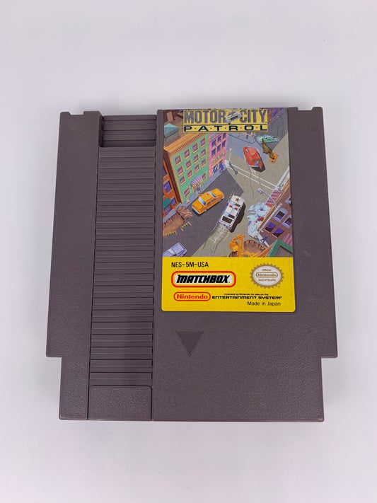 PiXEL-RETRO.COM : NINTENDO NES GAME NTSC MOTOR CITY PATROL