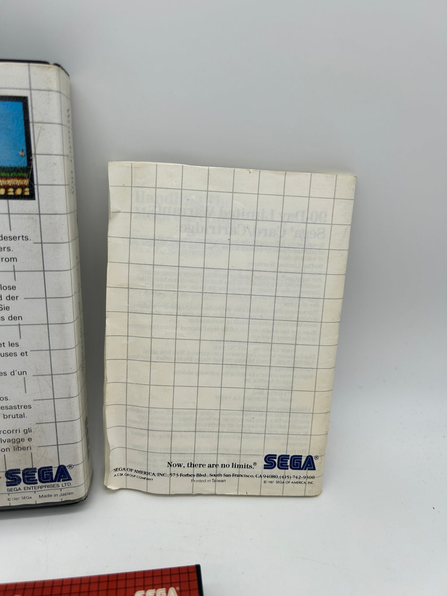 SEGA MASTER [SMS] | WONDER BOY