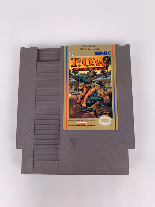 PiXEL-RETRO.COM : NINTENDO NES GAME NTSC POW PRISONERS OF WAR