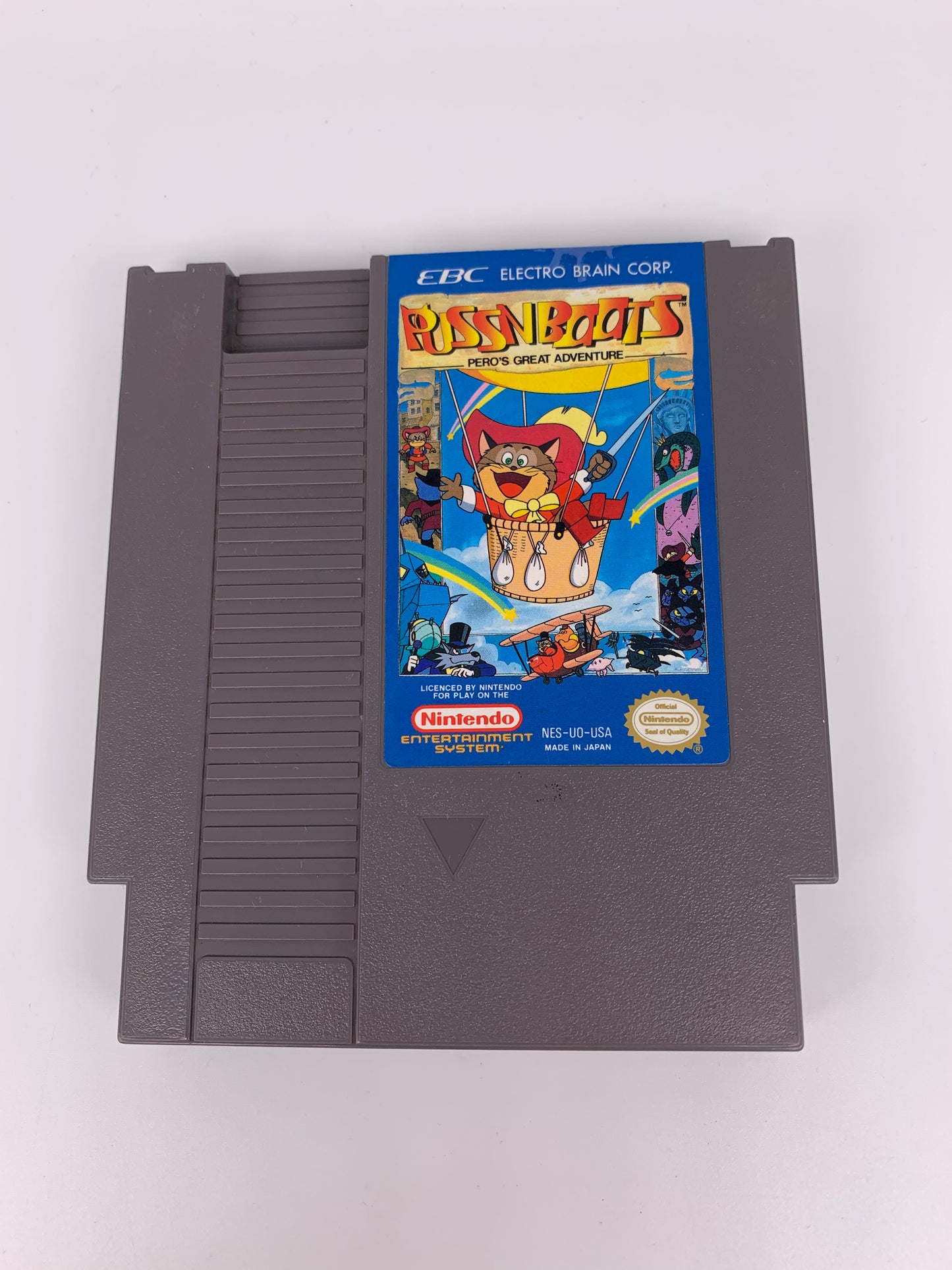 PiXEL-RETRO.COM : NINTENDO NES GAME NTSC PUSS N BOOTS PERO'S GREAT ADVENTURE
