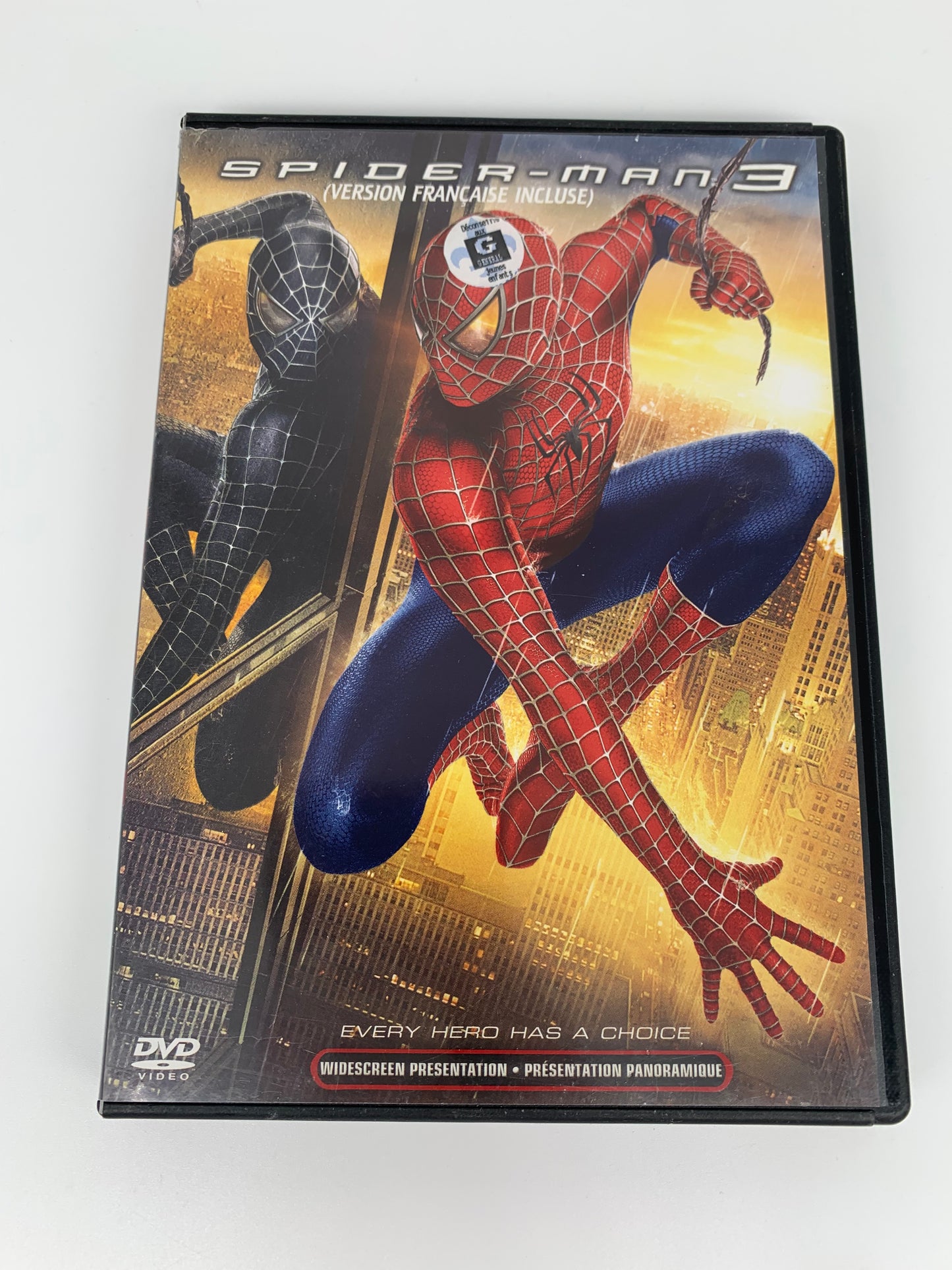 PiXEL-RETRO.COM : Movie DVD SPIDER-MAN 3