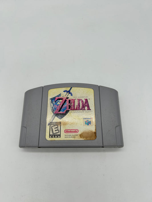 PiXEL-RETRO.COM : NINTENDO 64 (N64) THE LEGEND OF ZELDA OCARINA OF TIME GAME NTSC