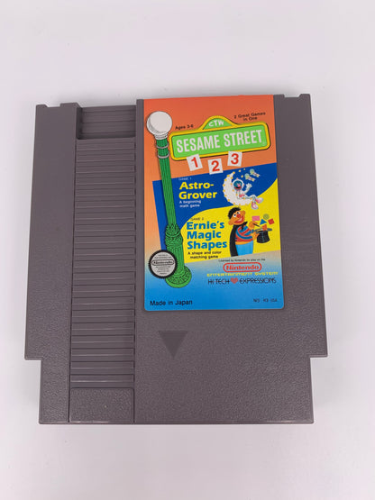 PiXEL-RETRO.COM : NINTENDO ENTERTAiNMENT SYSTEM (NES) GAME NTSC SESAME STREET 123