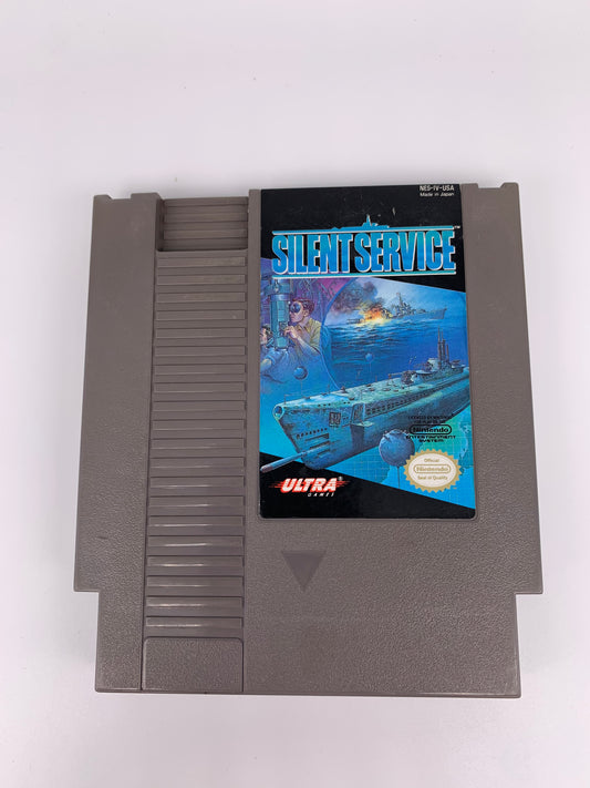 PiXEL-RETRO.COM : NINTENDO ENTERTAiNMENT SYSTEM (NES) GAME NTSC SILENT SERVICE